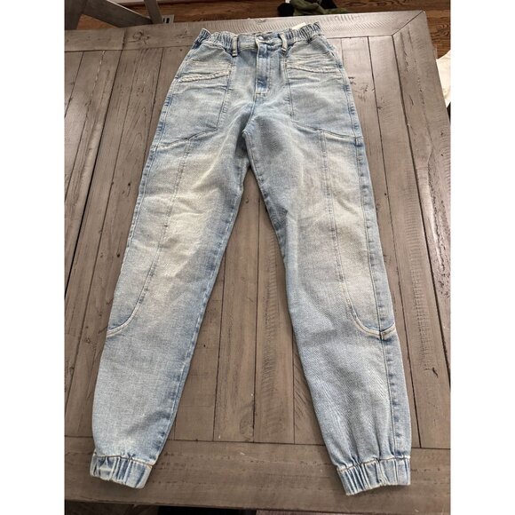 RETROFETE Myla Tapered Denim Jean Jogger Pants Romano Size 25 - Picture 3 of 7